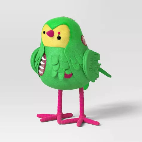 Featherly Friends Zombie Halloween Bird Figurine ***Preorden***