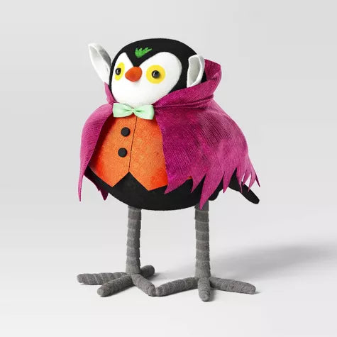 Featherly Friends Vampire Halloween Bird Figurine ***Preoeden***