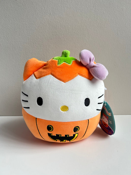 Squishmallow Hello Kitty Pumpkin