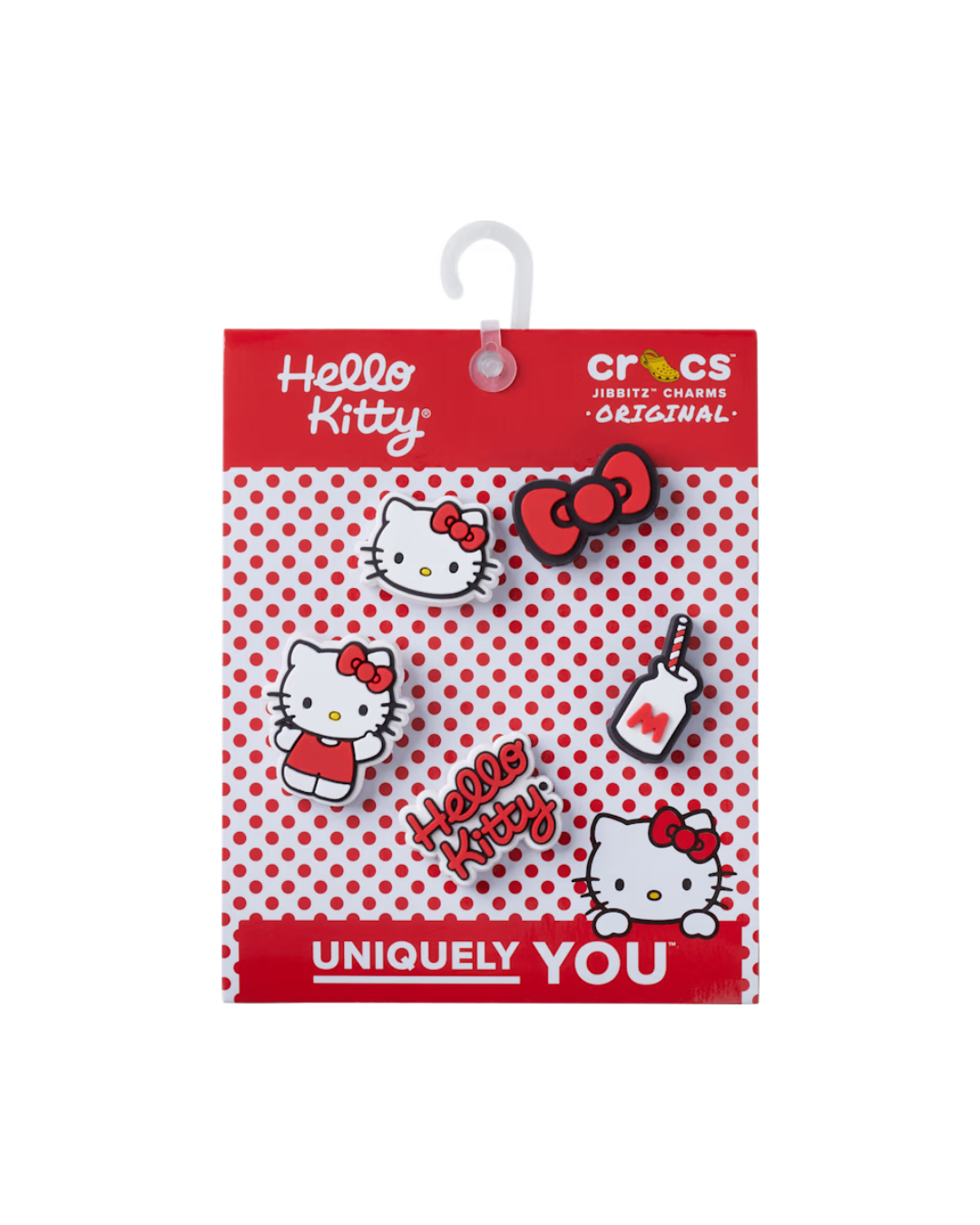 Jibbitz Charm Crocs Hello Kitty Rojos ***Preorden***