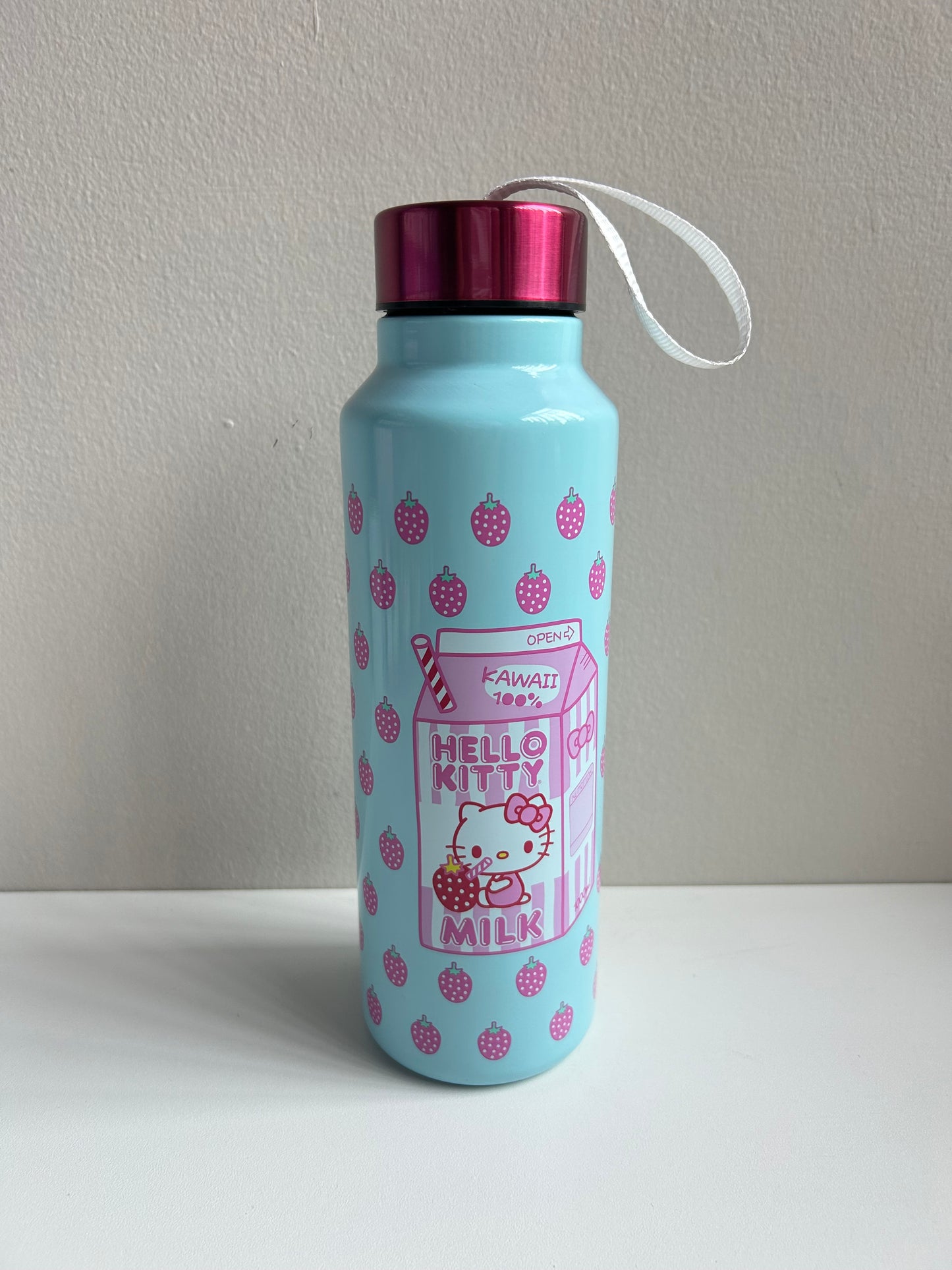 Botella para bebidas Hello Kitty Fresas