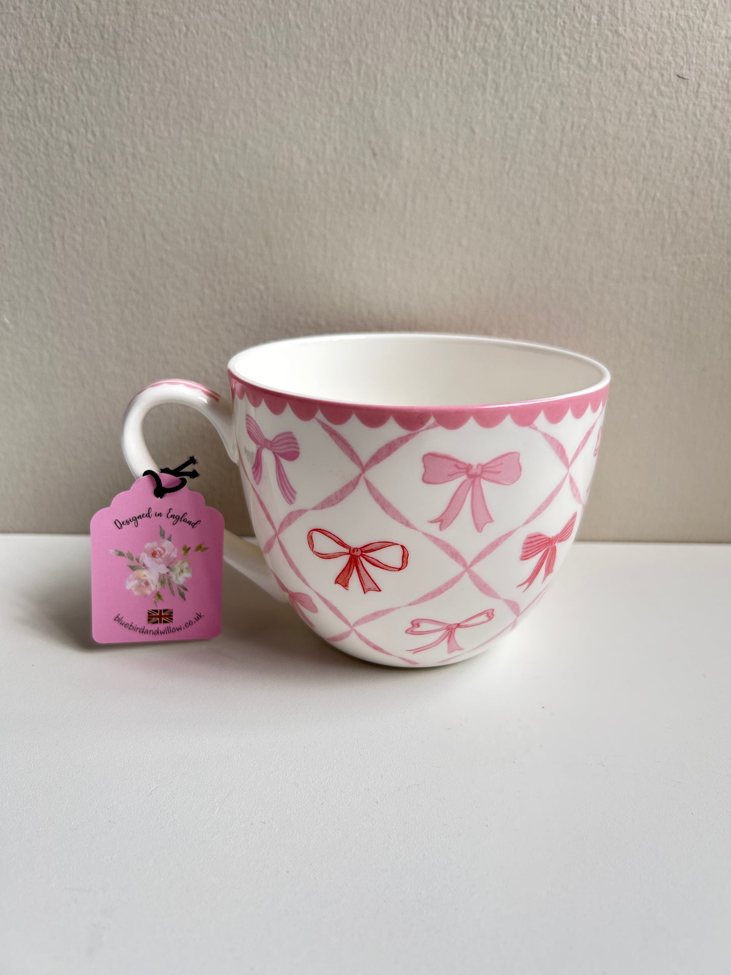 Taza Moños Rosas