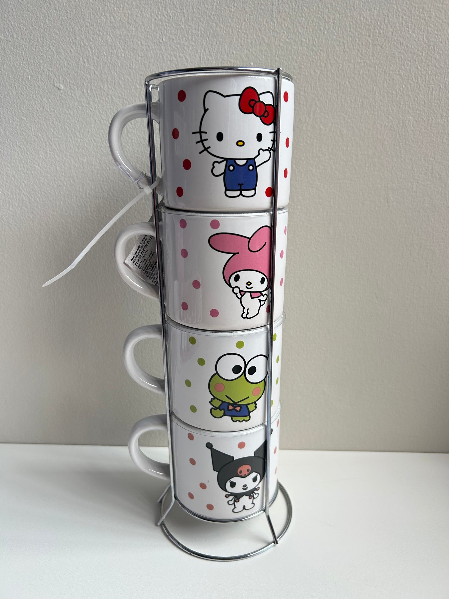 Set de 4 Tazas Sanrio