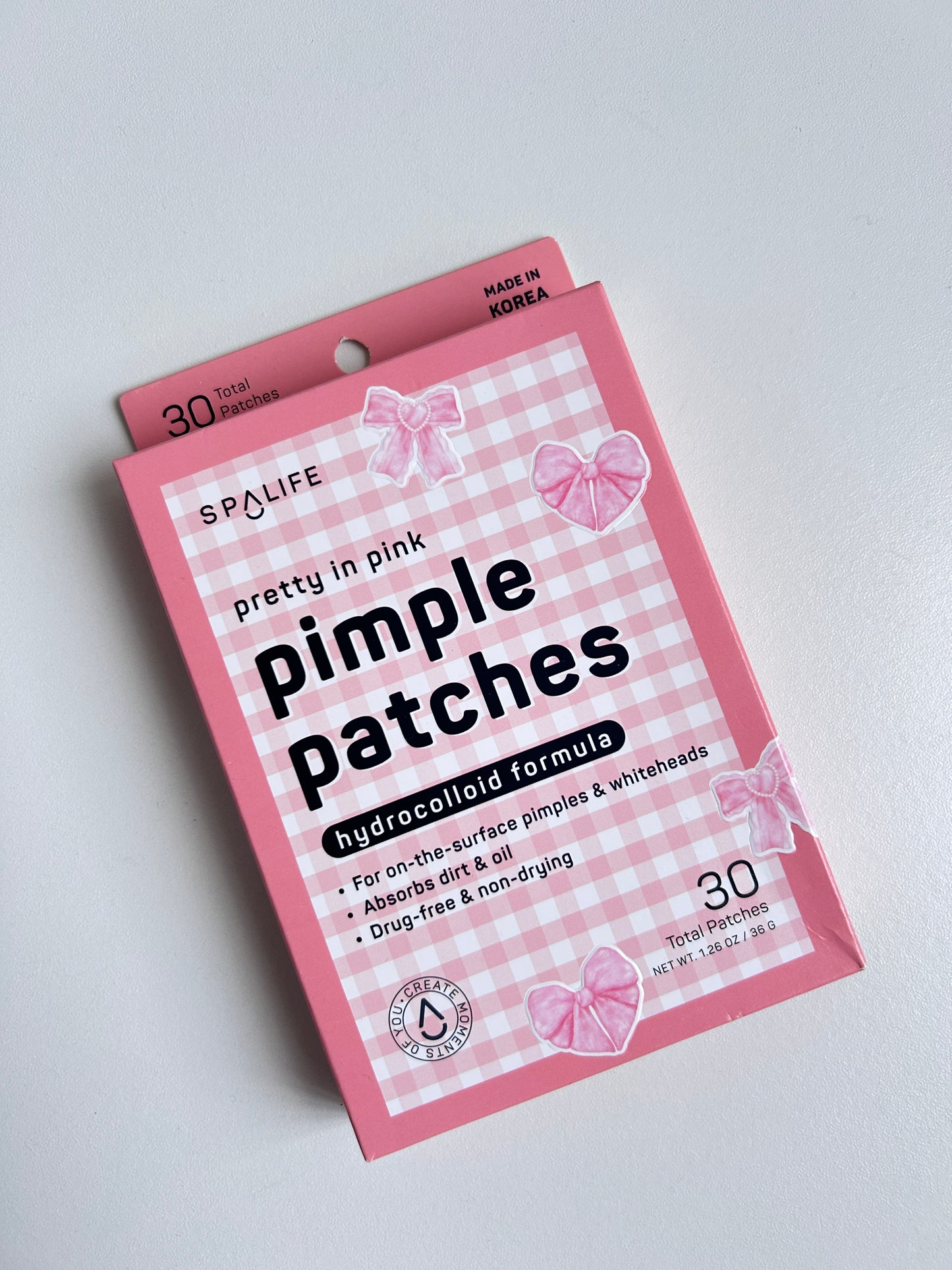 Pimple Patches Spa Life Moños Rosas
