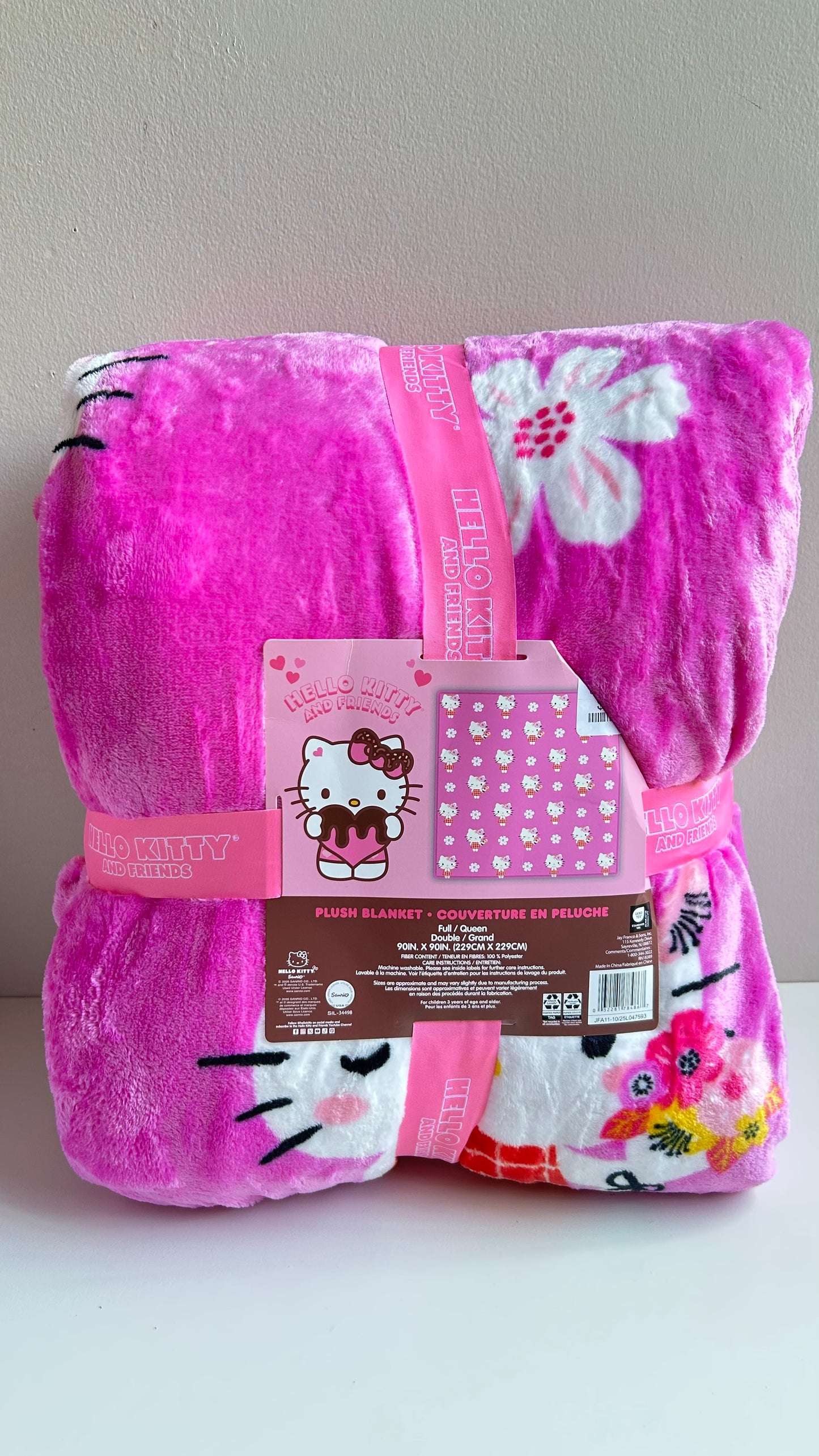 Blanket Hello Kitty Flores