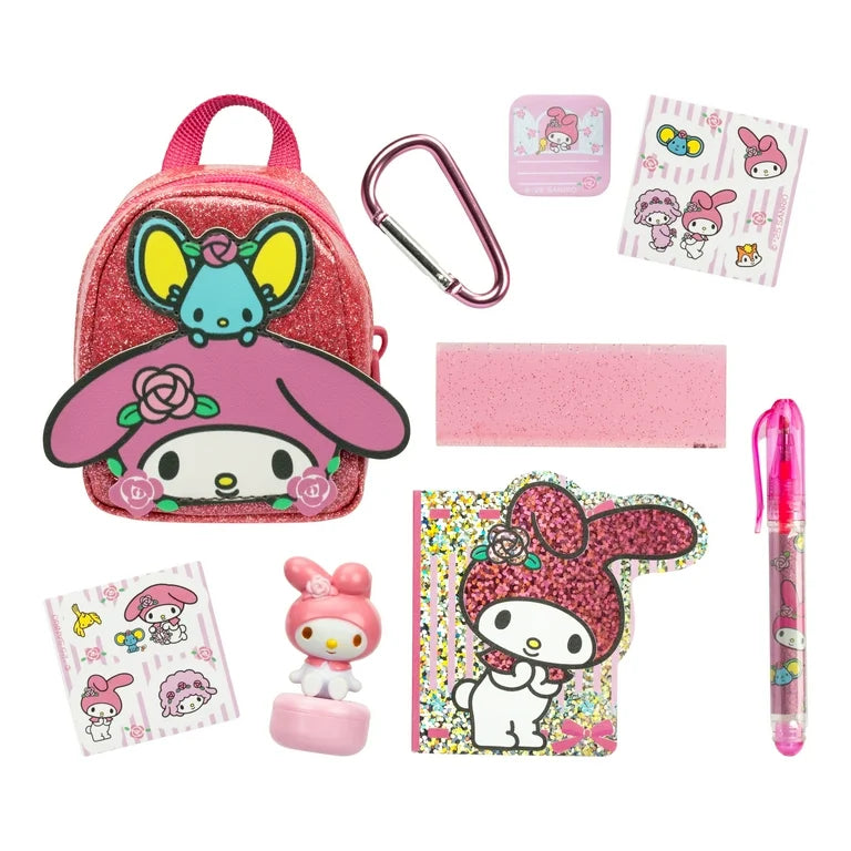 Real Littles My Melody Mini Backpack Con Aroma Y Accesorios ***Preorden***