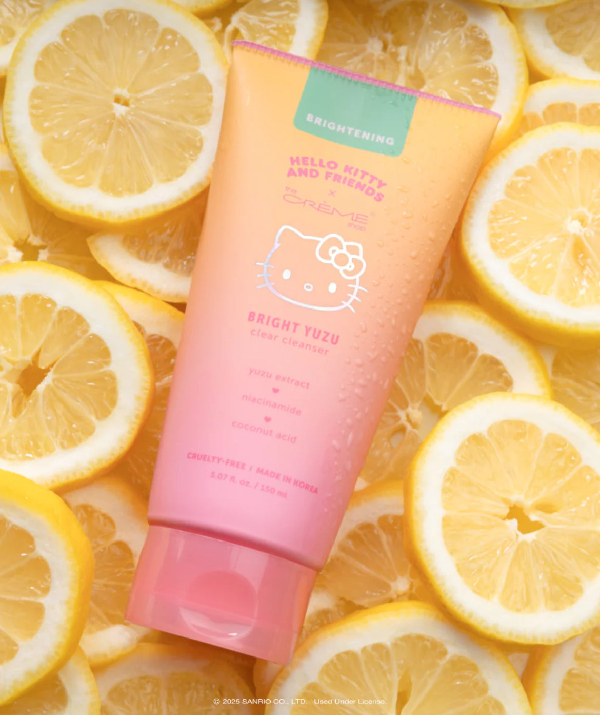 Bright Yuzu Clear Cleanser Hello kitty The Créme Shop ***Preorden***