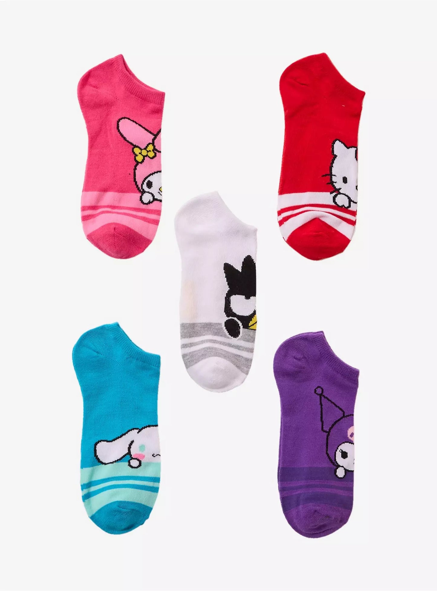 Set de 5 Calcetas Sanrio ***Preorden***