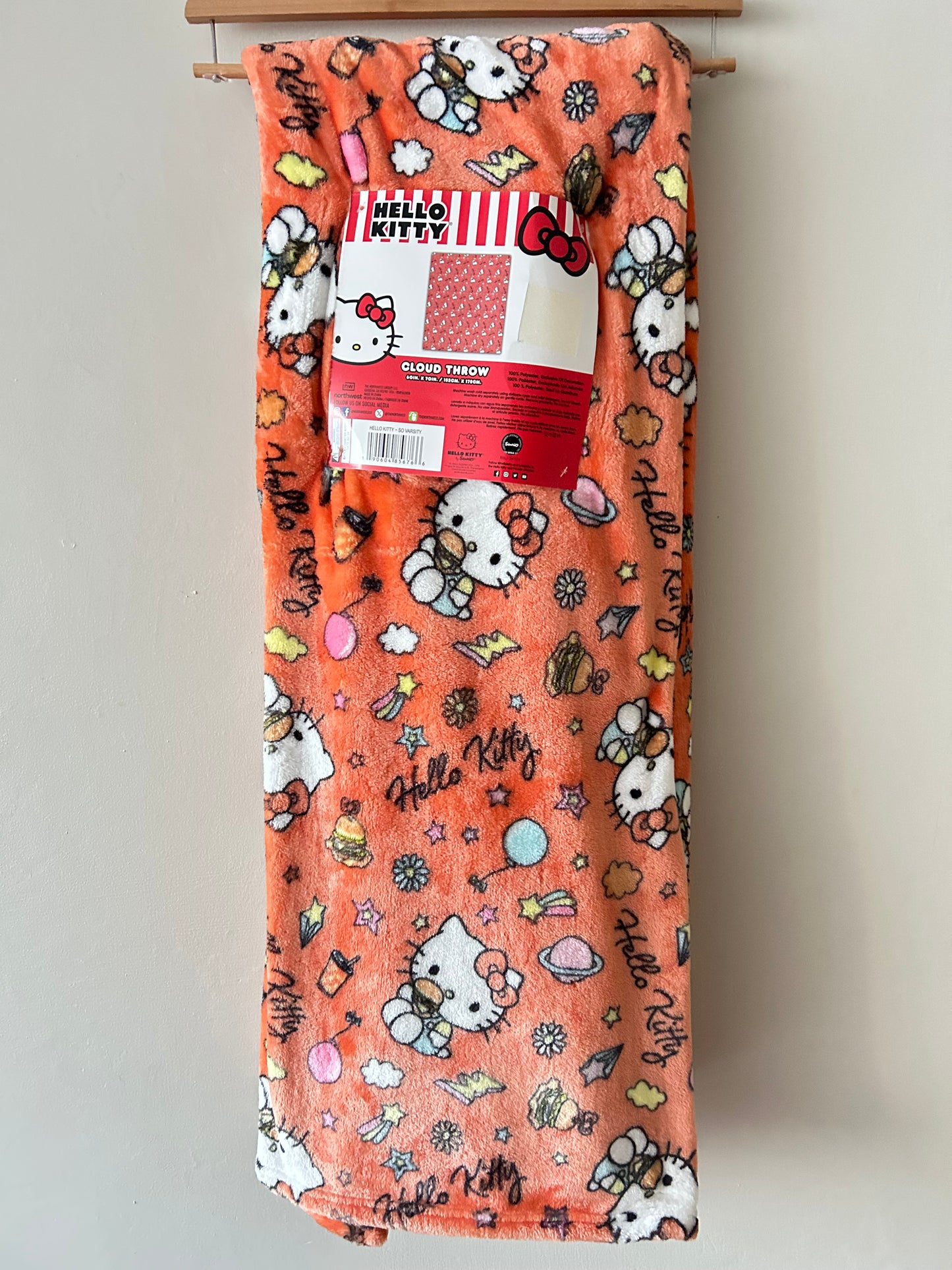 Blanket Hello Kitty Hamburguesas