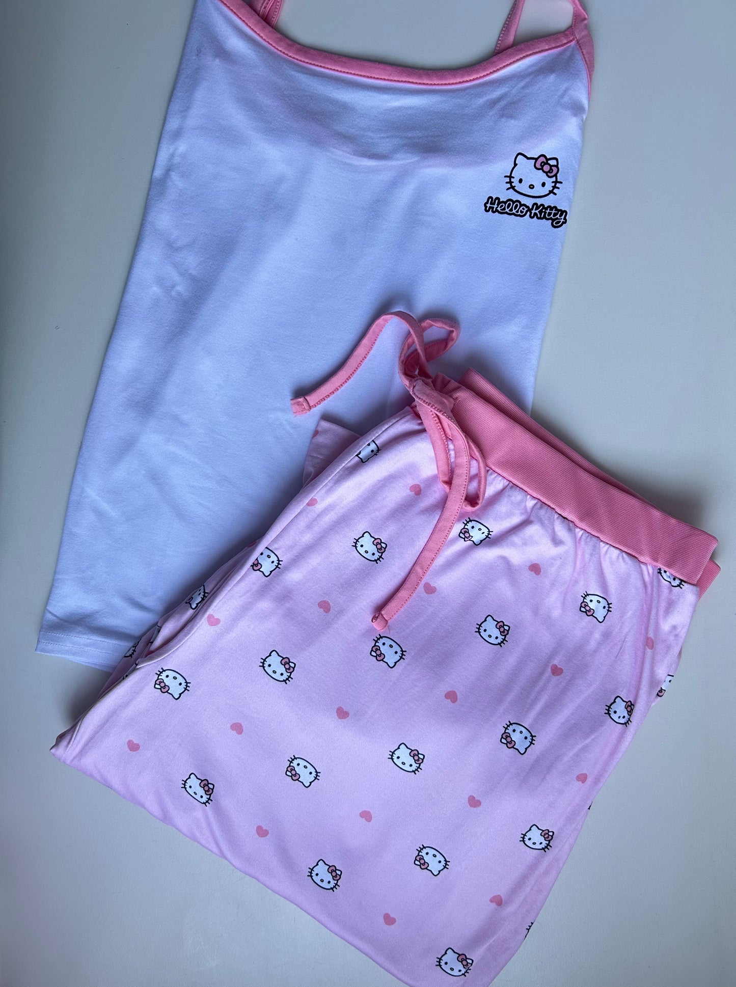 Set de Pijama Hello Kitty Pink caritas