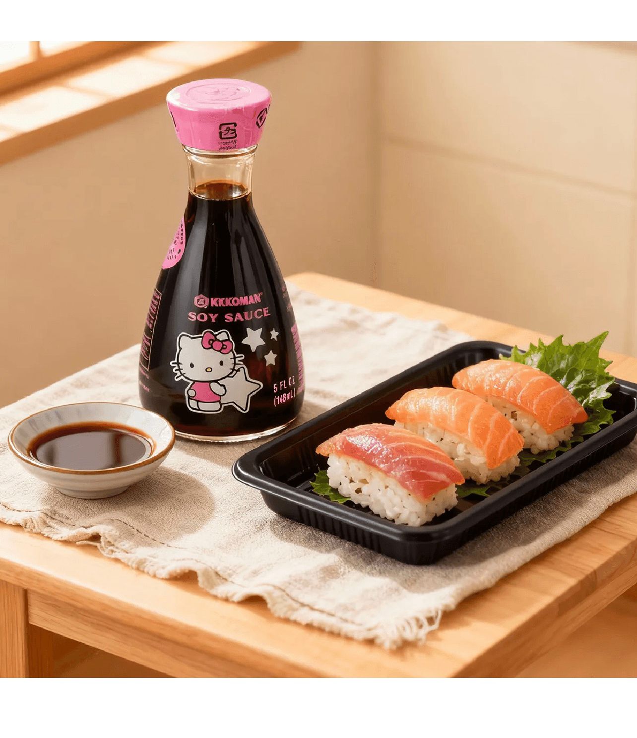 Salada De Soya Kikkoman Hello Kitty ***Preorden***