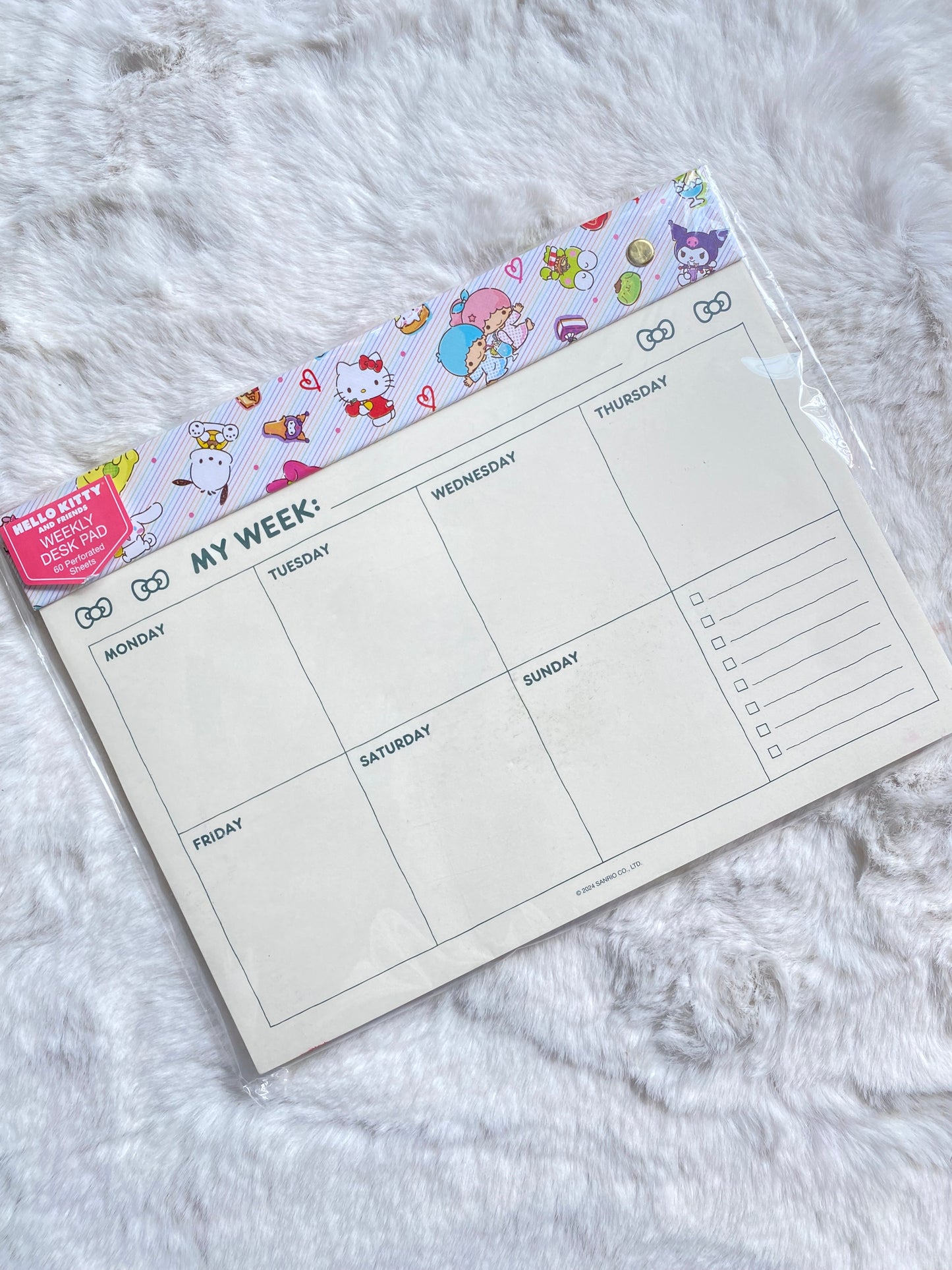 Planner Semanal Sanrio