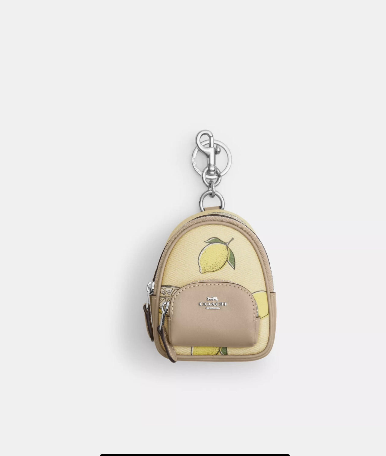 Mini Court Backpack Bag Charm Coach ***Preorden***