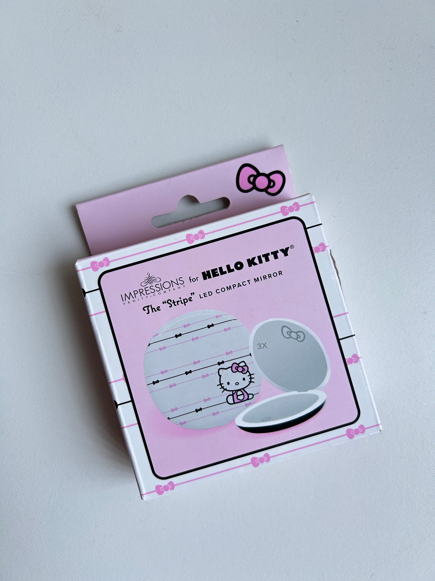 Espejo redondo con Luz Led Hello Kitty IV