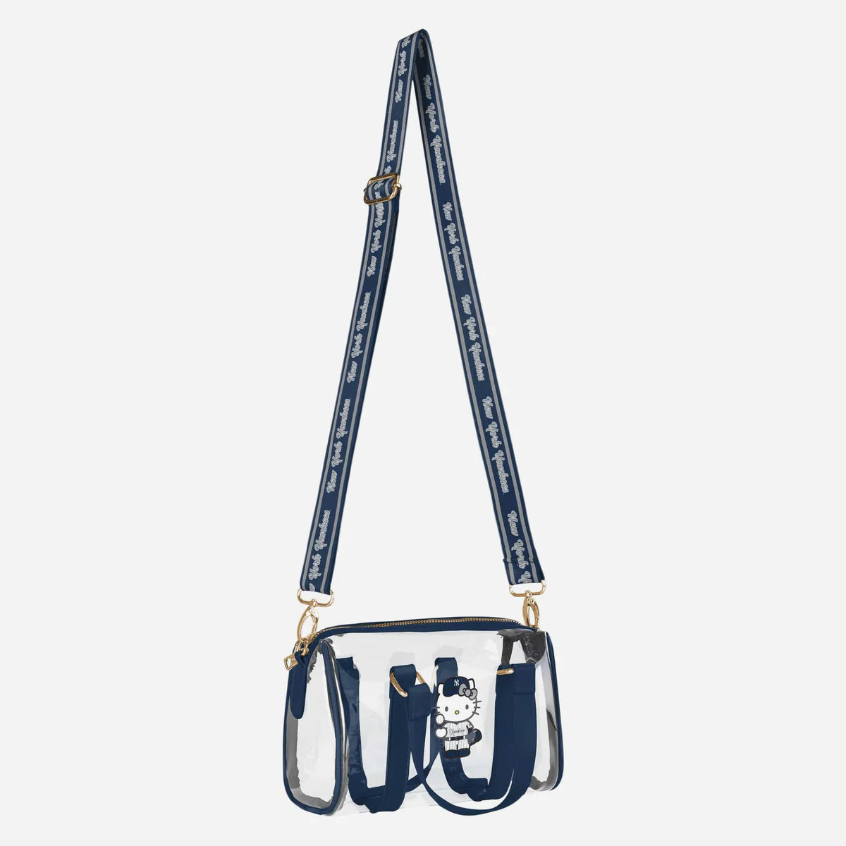Hello Kitty x New York Yankees Clear Barrel Bag ***Preorden***