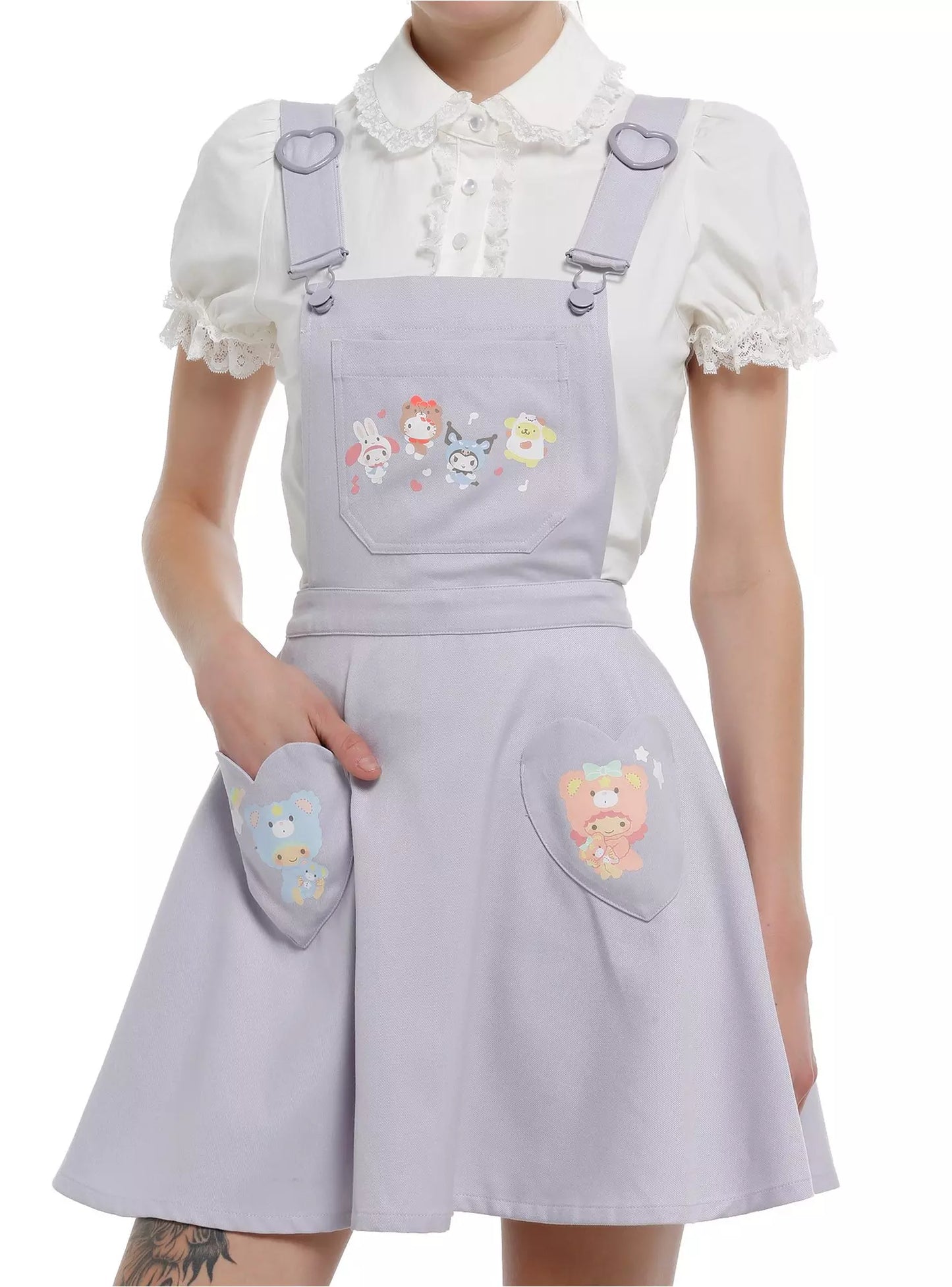 Overol de Falda Hello Kitty And Friends ***Preorden***