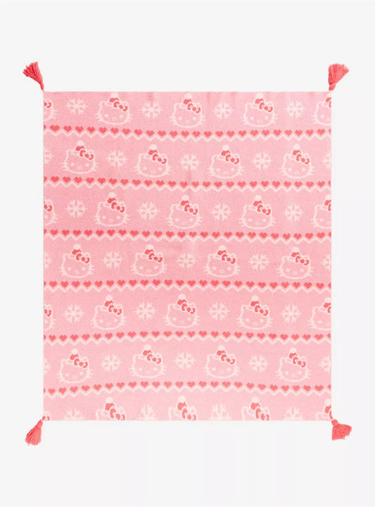 Throw Hello Kitty Navidad ***Preorden 30 de Octubre***