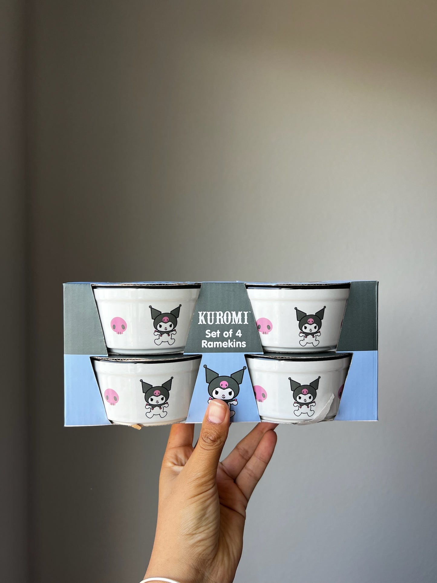 Set de 4 Ramekins Kuromi ***Preorden***