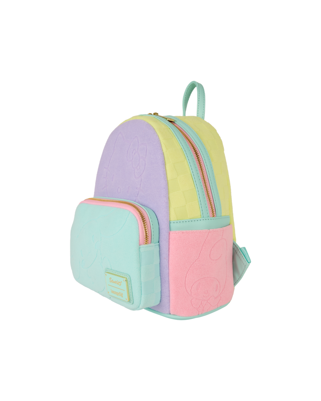 Mini Backpack Hello Kitty & Friends Color Block Loungefly ***Preorden***