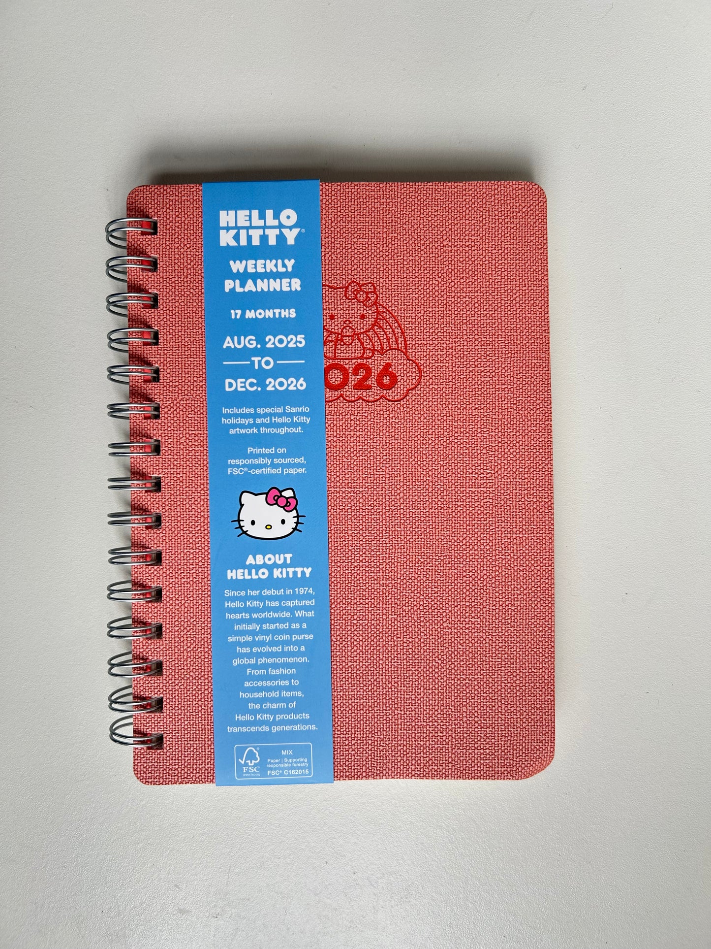 Agenda Hello Kitty 2026