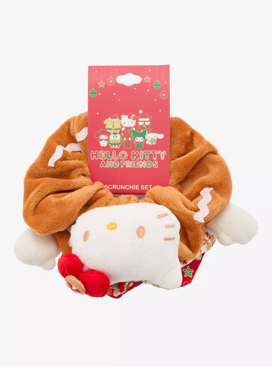 Set de Donas Para Cabello Hello Kitty Navideña ***Preorden***