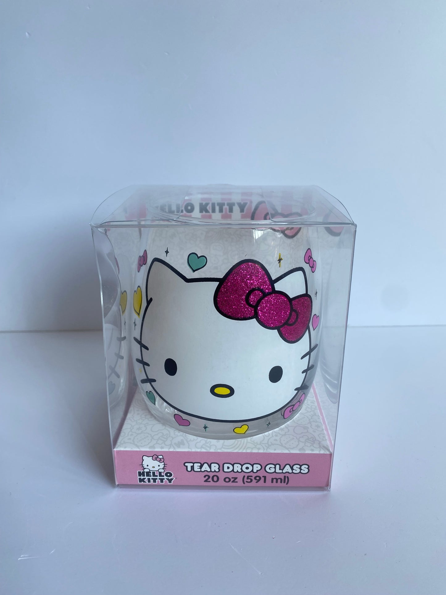 Vaso de Cristal Hello Kitty