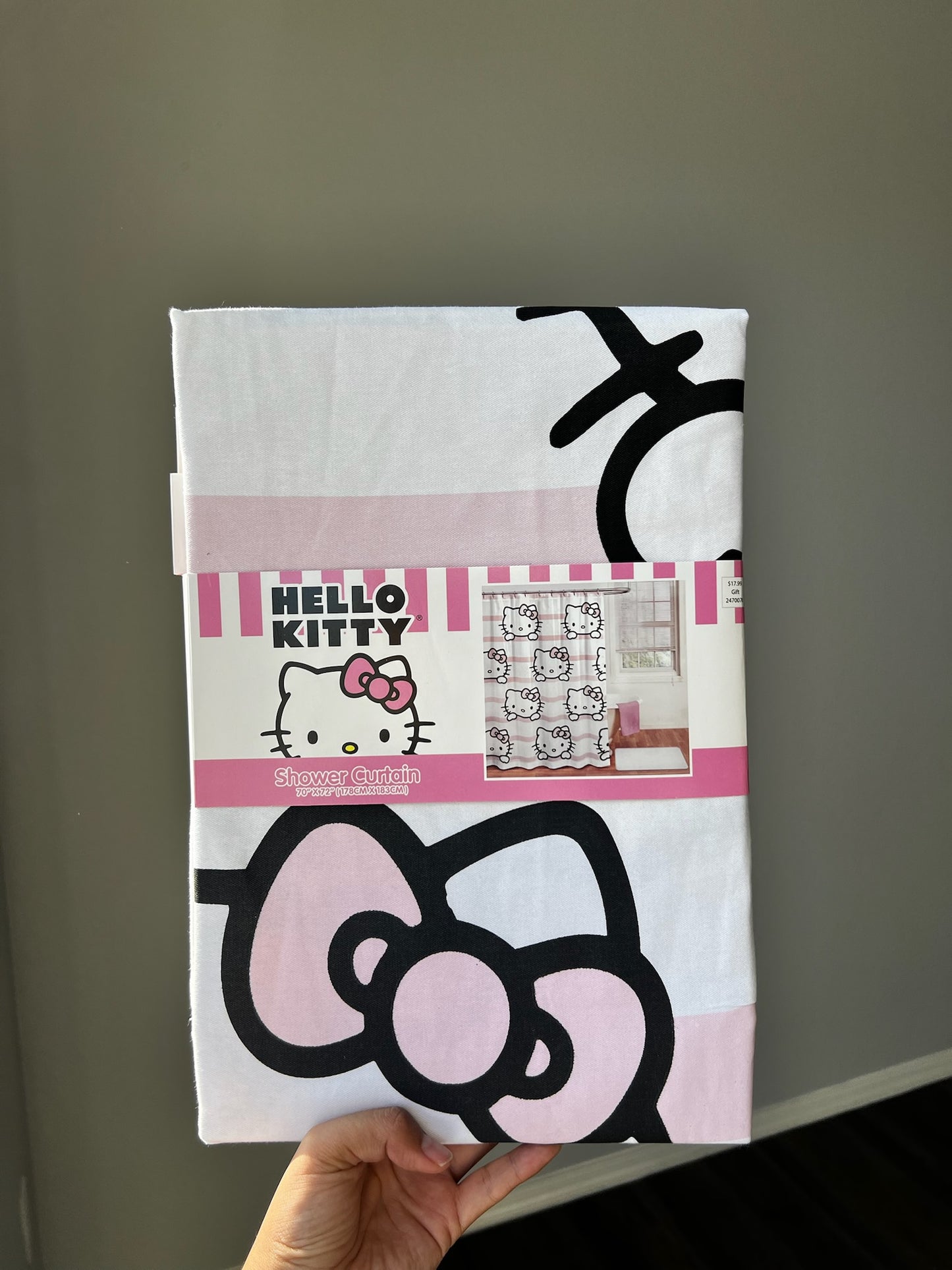 Cortina Para Baño Hello Kitty Caritas ***Preorden***