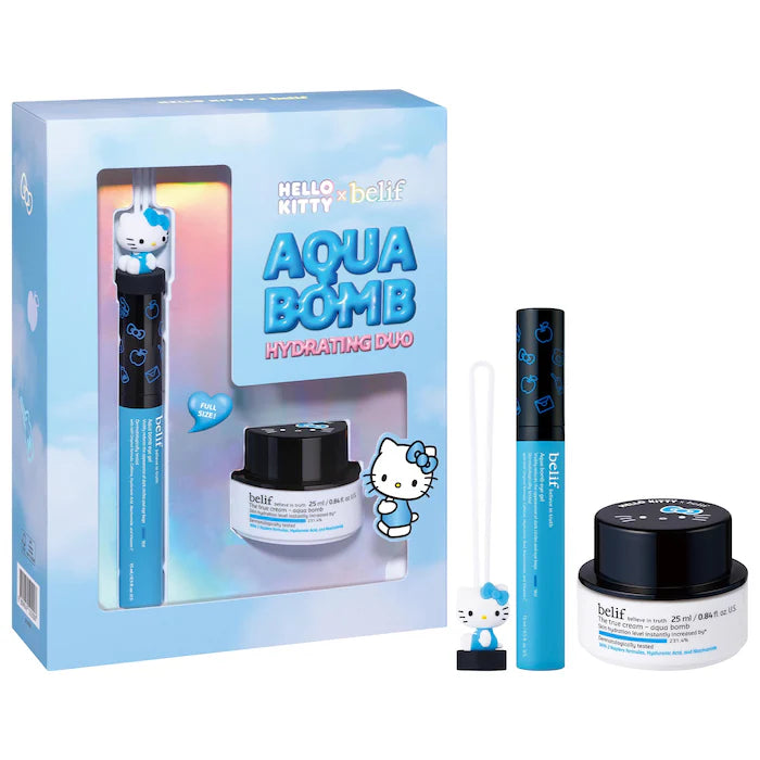 Aqua Bomb Hydrating Eye & Moisturizer belif Hello Kitty ***Preorden***