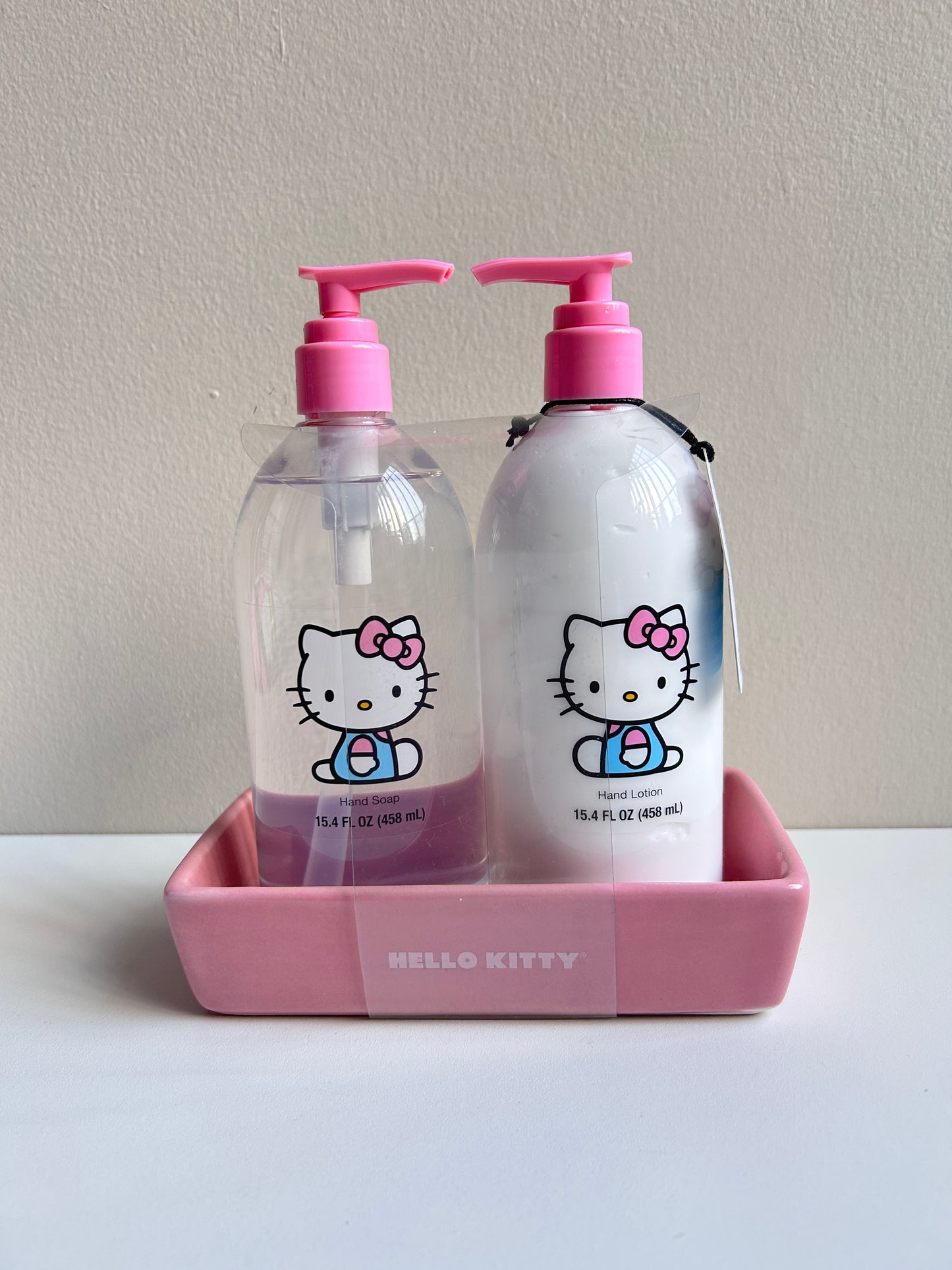 Set de Jabón y Loción para Manos Hello Kitty Pink