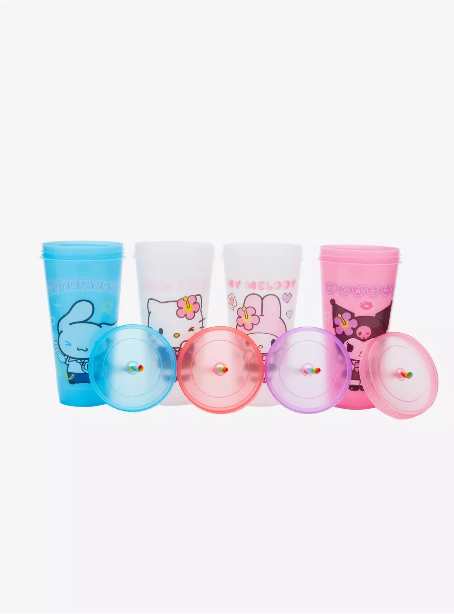 Set de Vasos Que Cambian De Color Hello Kityy & Friends Kogyaru ***Preorden***