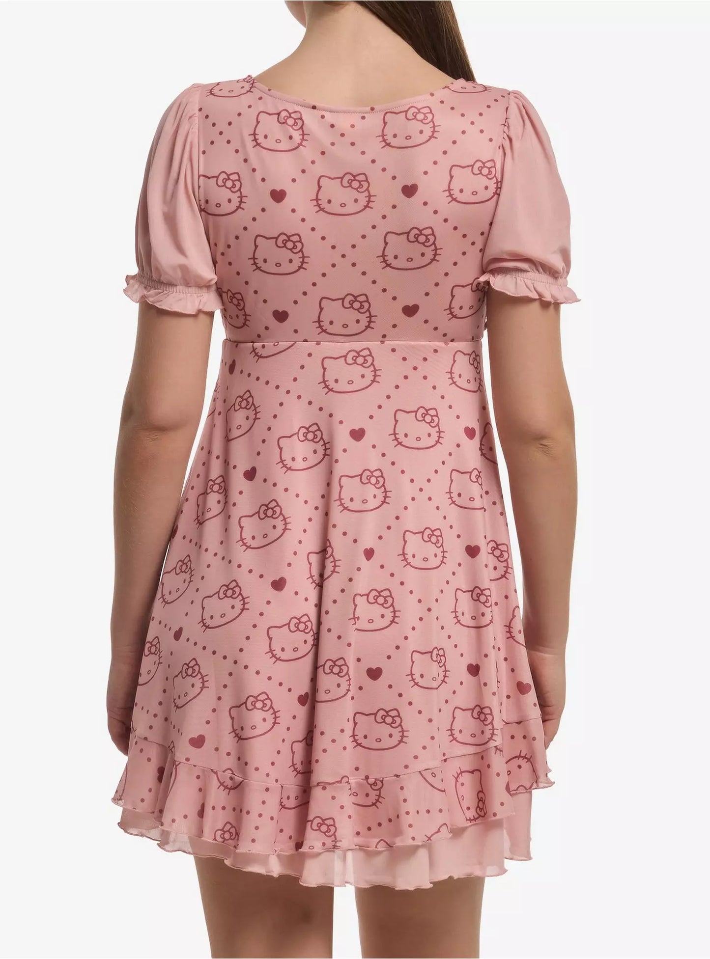 Vestido Babydoll Hello Kitty ***Preorden***