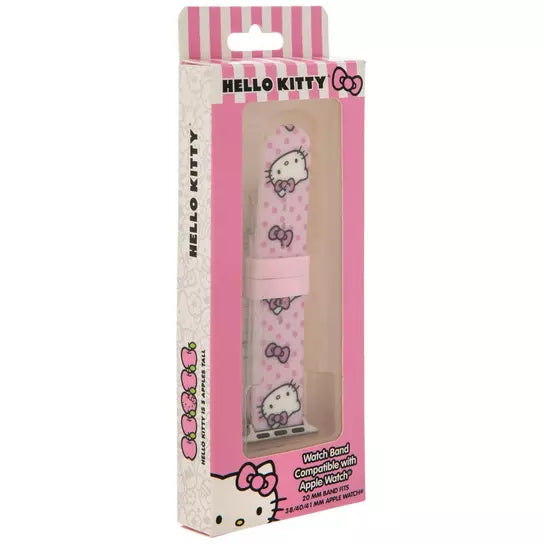 Banda Para Apple Watch 38/40/41 Hello Kitty Pink ***Preorden***