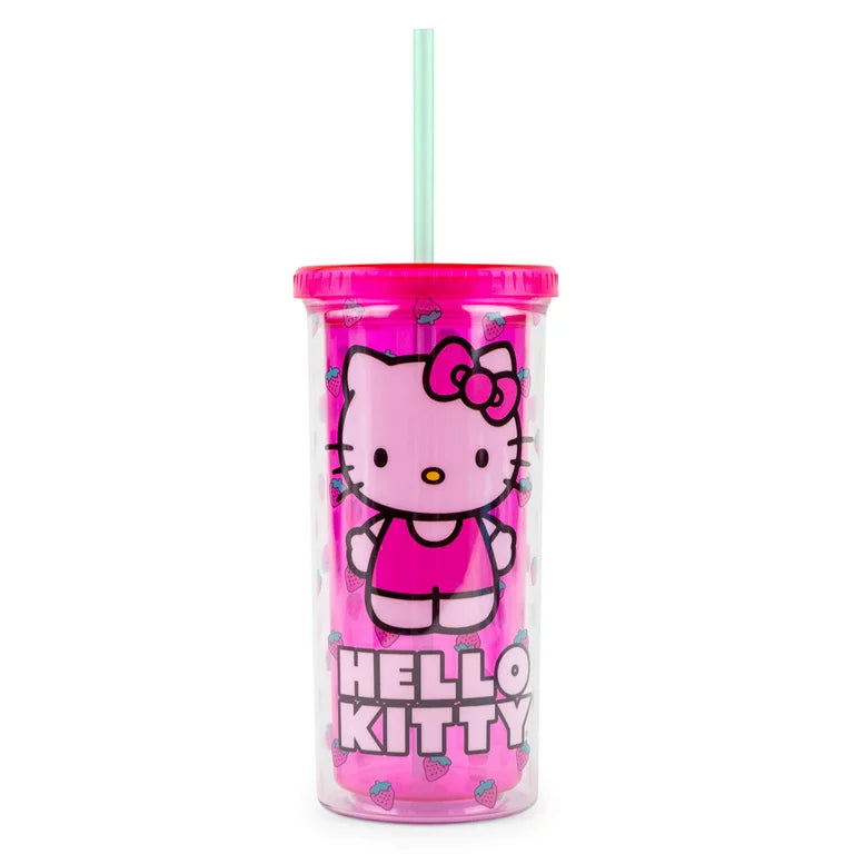 Tumbler Hello Kitty fresas