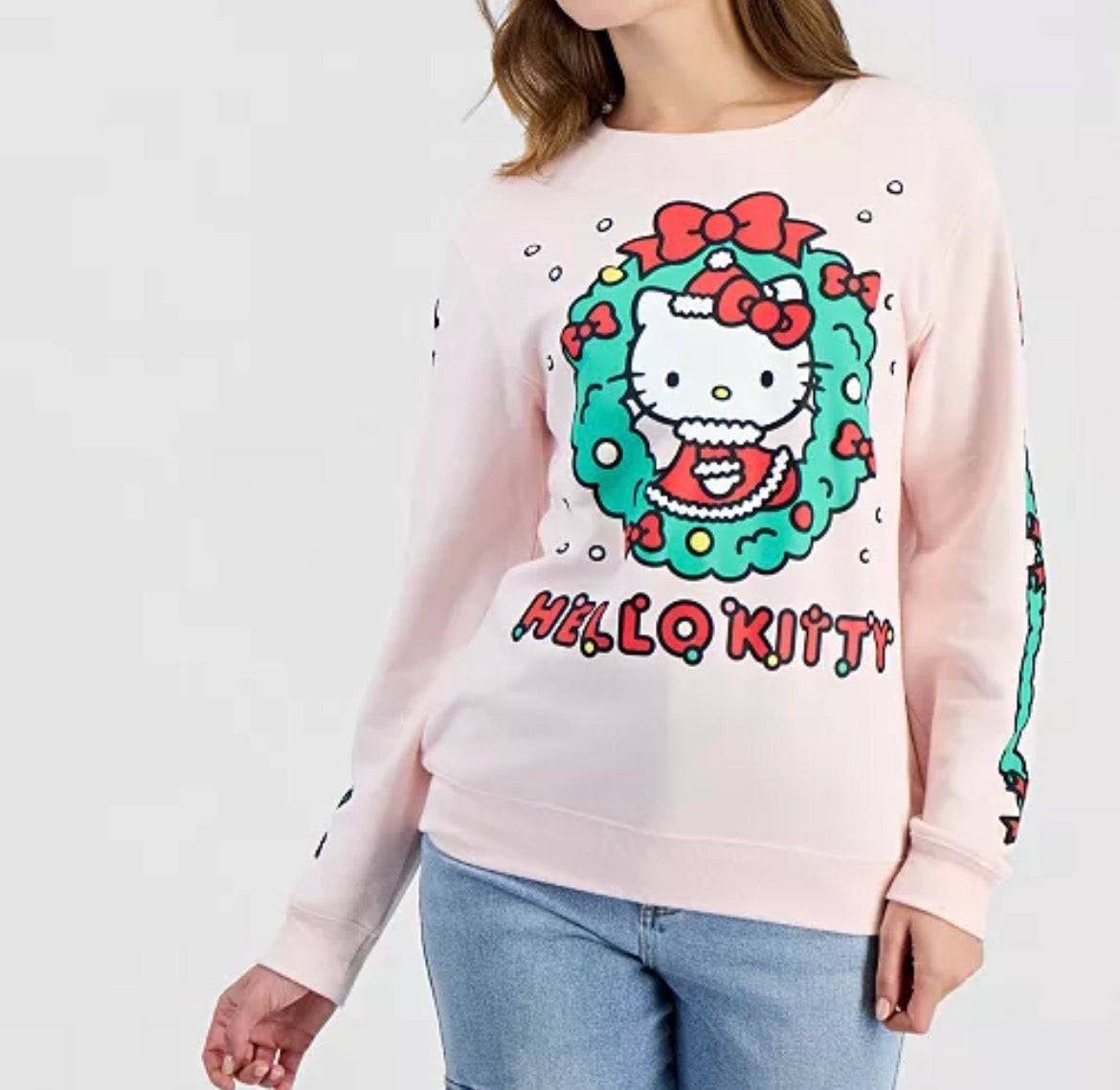 Sudadera Hello Kitty Corona Navideña ***Preorden***