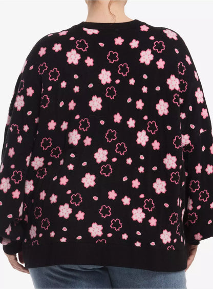 Suéter Hello Kitty Cherry Blossom Talla Plus ***Preoden***