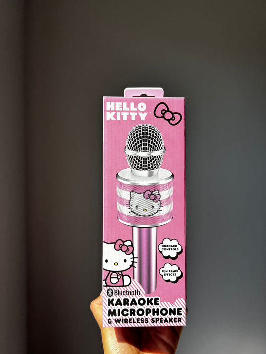 Micrófono Karaoke Hello Kitty Pink