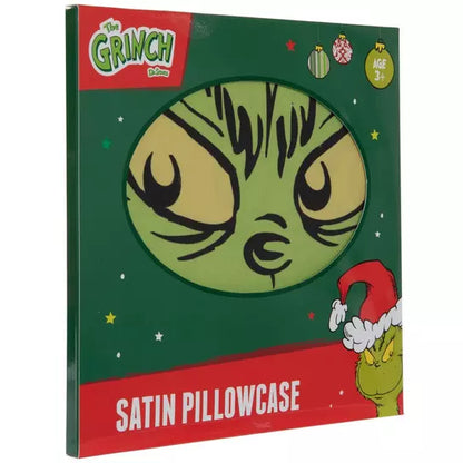 Funda De Almohadas Tipo Satin El Grinch ***Preorden***