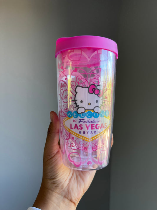 Tumbler Hello Kitty Las Vegas Pink