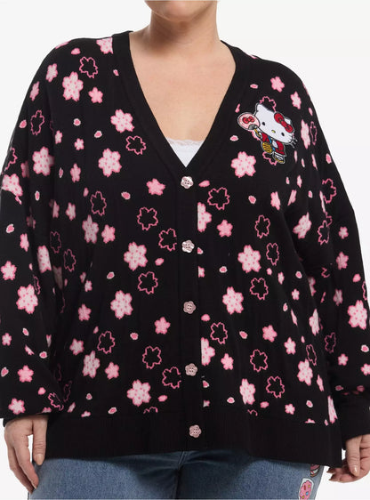 Suéter Hello Kitty Cherry Blossom Talla Plus ***Preoden***