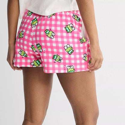 Short Keroppi Cuadros Rosas ***Preorden***