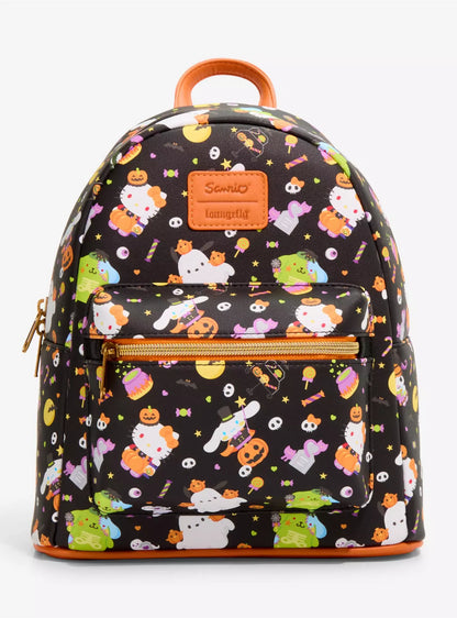 Mini Backpack Loungefly Sanrio Halloween Dulces ***Preorden 7 Agosto 2026***