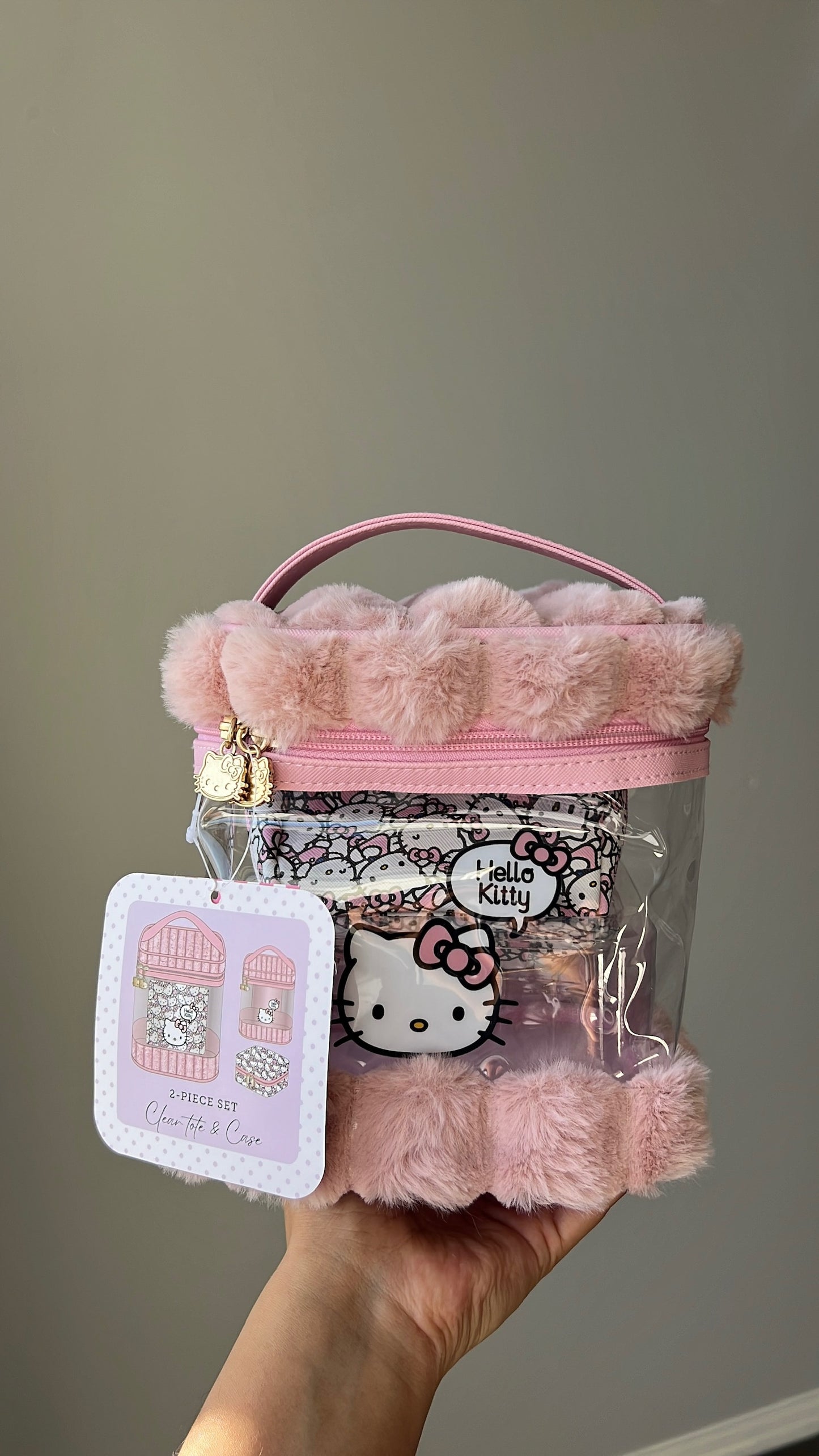 Set De 2 Pouch Hello Kitty Cozy