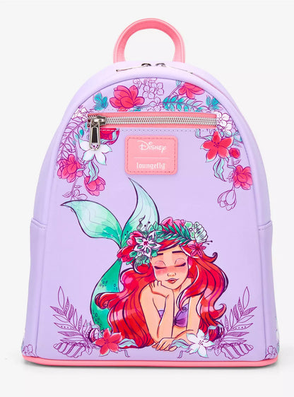Mini Backpack La Sirenita Loungefly ****Preorden 29 de Mayo***
