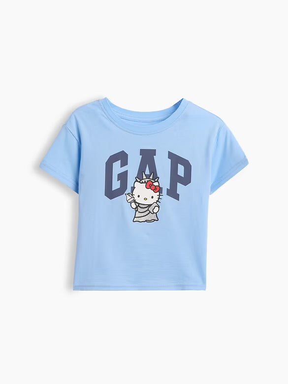 Playera GAP Bebé Hello Kitty Estatua de la Libertad ***Preorden***