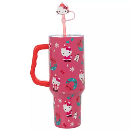 Tumbler Hello Kitty Santa Ornamentos ***Preorden***