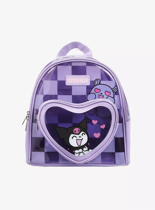 Mochila Kuromi Transparente ***Preorden Septiembre ***