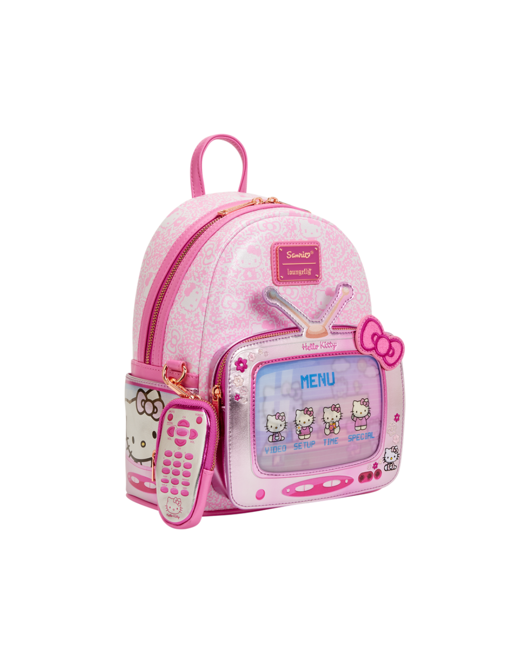 Mochila Loungefly Hello Kitty Vintage TV