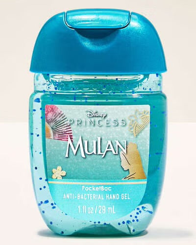 Gel Antibacterial Princesas Disney Bath & Body Works ***Preorden***