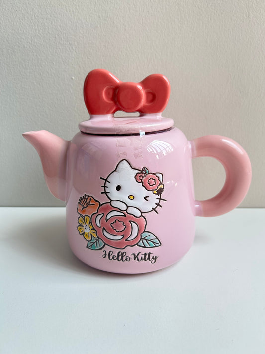 Tetera Hello Kitty Rosas