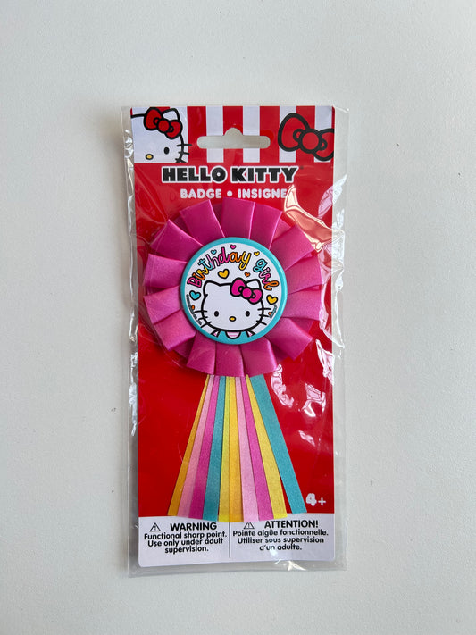 Distintivo Hello Kitty Colores ***Preorden***